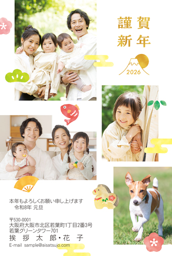 N26E255 年賀状